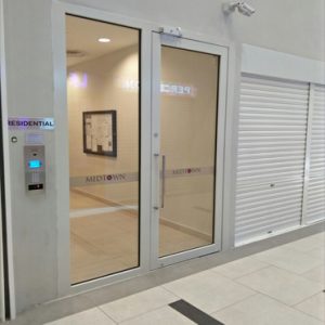 Fire-Rated Glass Door - Midtown Residences